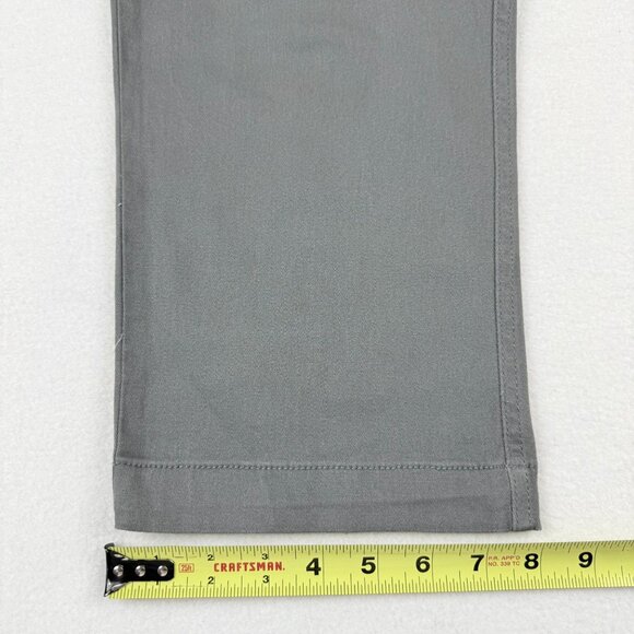 Hallstatt Men's Stretch Standard Fit Dark Grey Chino Pants Size 42x30 NWT - Picture 9 of 10